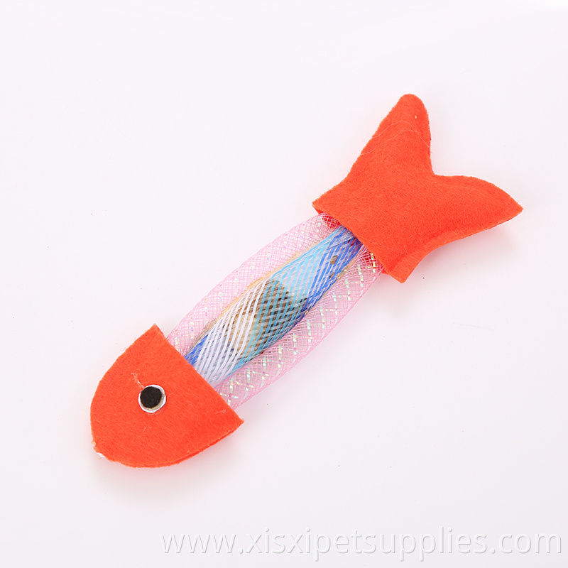 matatabi stick fish shape cat toy